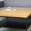 Kovová konštrukcia konferenčného stolíka Hollan - Rozmery konštrukcie: 650 x 650 mm, výška 370 mm