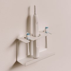 Kovový držiak na elektrické zubné kefky Sevilla