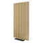 Samostatně stojící lamelová dělící stěna se základnou, kompletní sada, Evropský dub