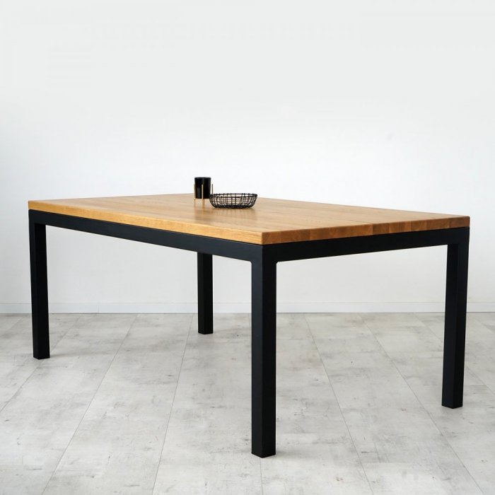 Podnoží k jídelnímu stolu Klasik s podpěrami - Půdorysné rozměry konstrukce: 1400 x 600