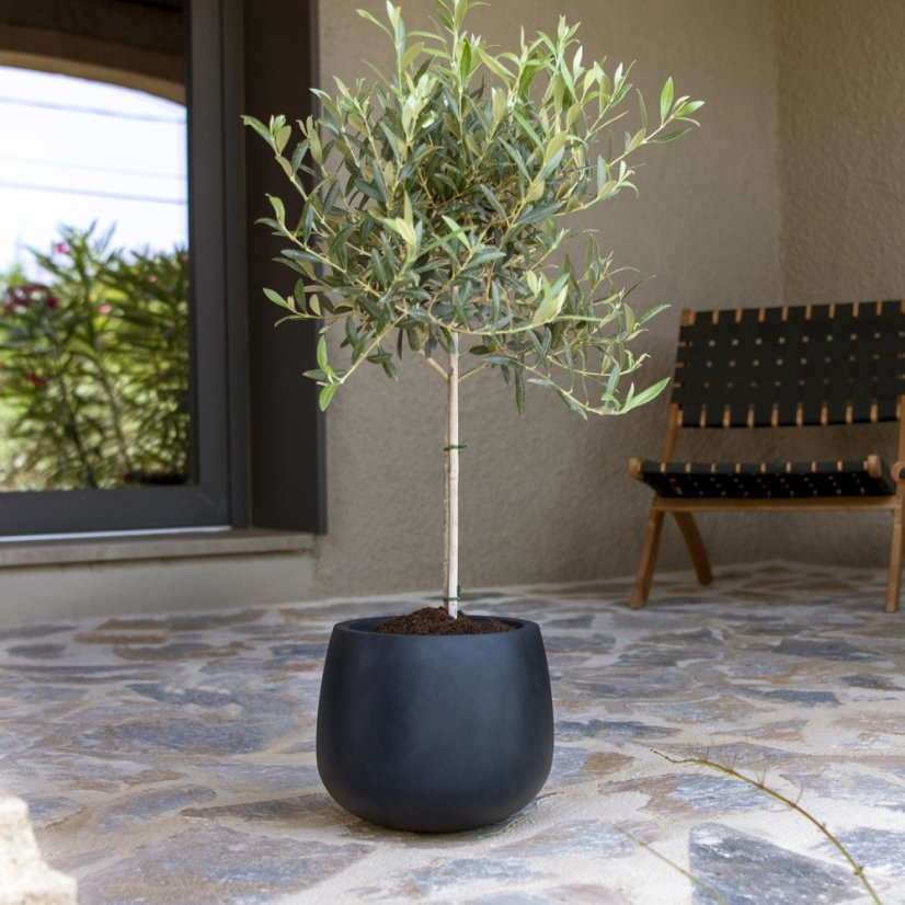 Květináč Orb černý