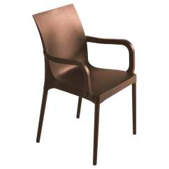 Plastová židle Eset s područkami