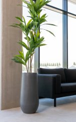 Květináč Nax šedý