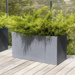 Květináč Jort šedý