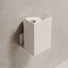 Kovový držiak na toaletný papier Amsterdam biely