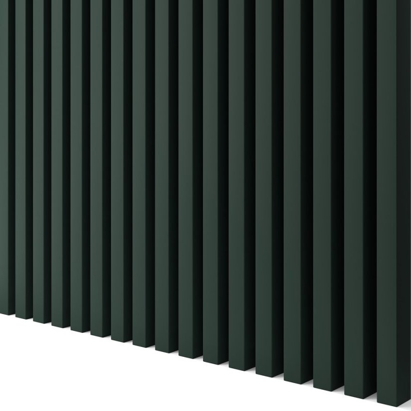 Lamela široká, 3x4x275 cm, tmavě zelená