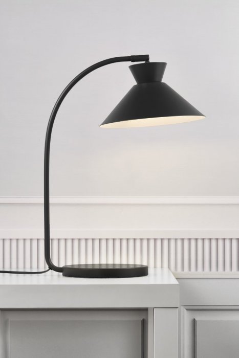 Stolní lampa Nordlux Dial - Provedení: černá