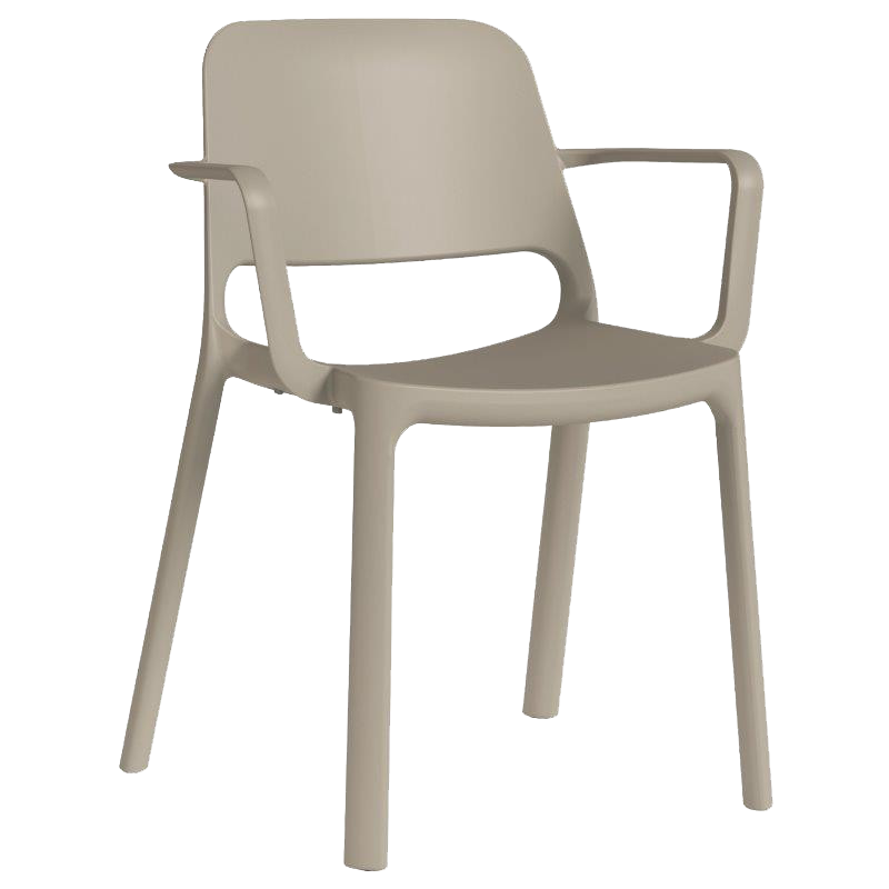 Plastová židle Duke s područkami