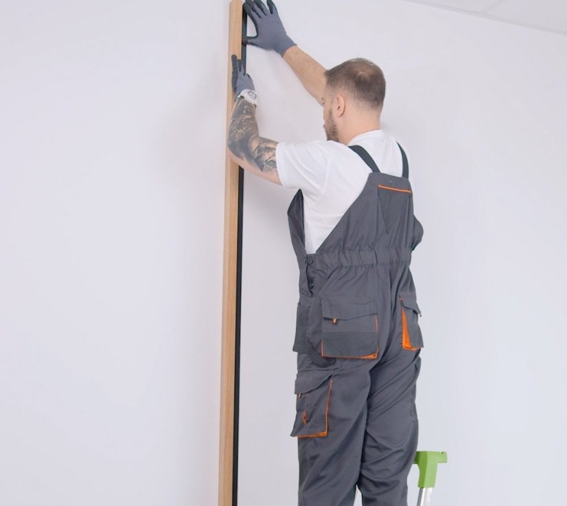 Lišta mezi lamely, bílá mat, 3x275 cm