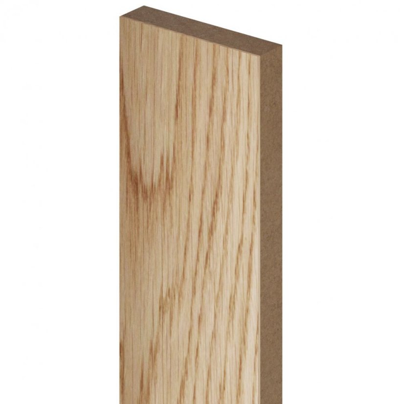 Lišta mezi lamely, dubová dýha, 3x275 cm