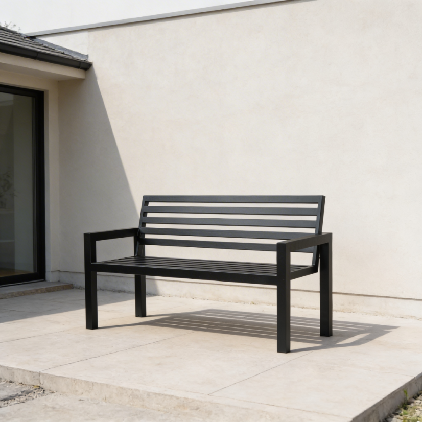 Celokovová záhradná lavica Golem