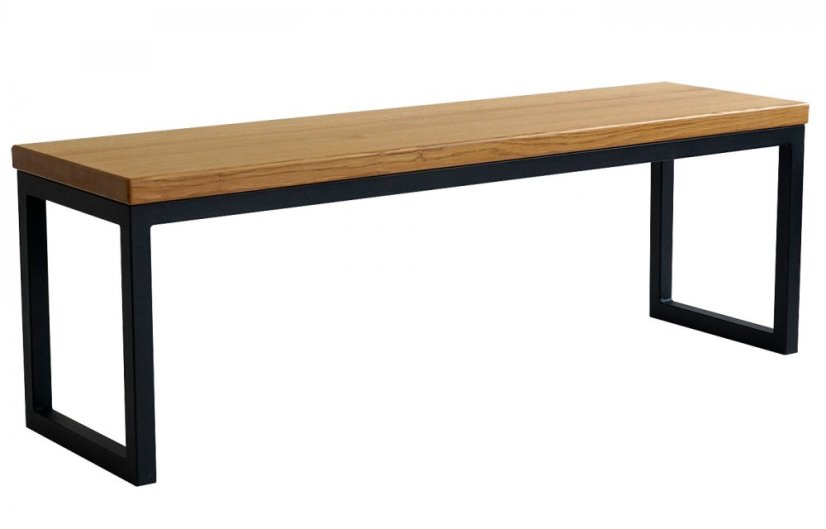 Lavice s masivní dubovou deskou Genero