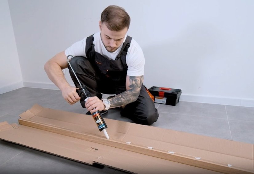 Lepidlo Den Braven Mamut Glue High Tack 290 ml bílý