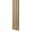 Designový obkladový panel s lamelami MINI, Evropský dub, 12,3 x 275 cm