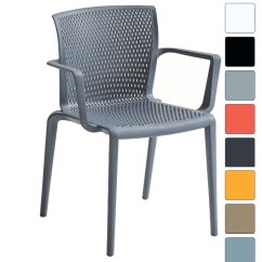 Plastová zahradní židle Venice s područkami