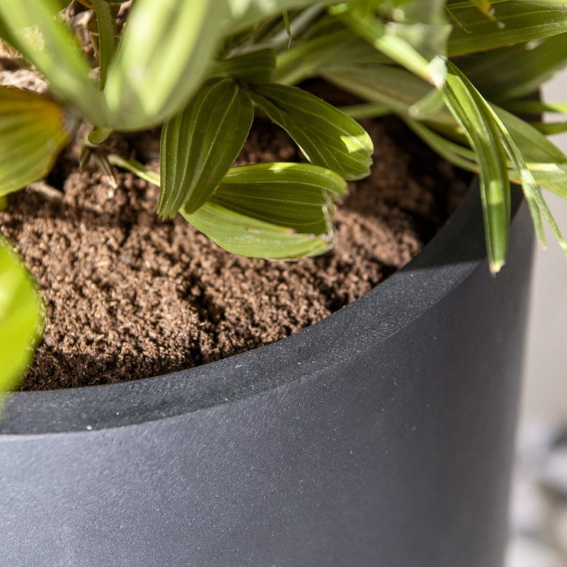 Květináč Nax šedý