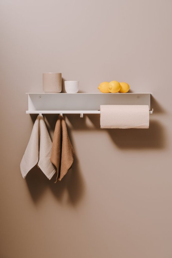 Kovový nástenný držiak papierových uterákov Brussel