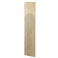Designový obkladový panel s dubovou dýhou, vzor Kyoto, 60x275 cm