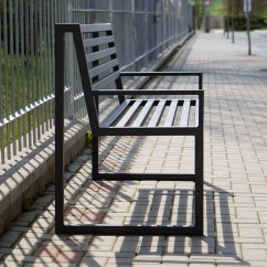 Zahradná lavica Titus s opierkami