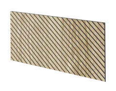 Designový obkladový panel s dubovou dýhou, vzor Dalen, 60x30 cm