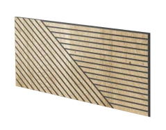 Designový obkladový panel s dubovou dýhou, vzor Segovia, 60x30 cm