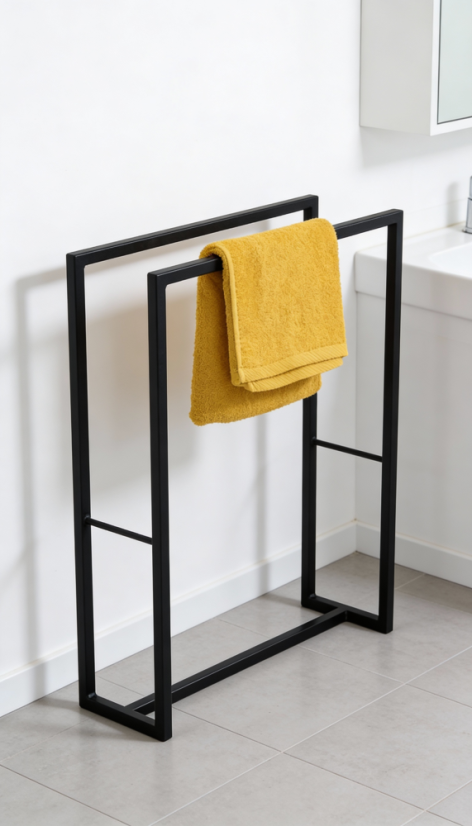 Kovový stojan na ručníky Fredie