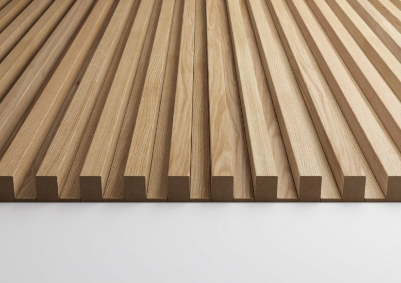 Lišta mezi lamely, dubová dýha, 3x275 cm