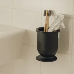 Kovový nástěnný držák kartáčků Dublin