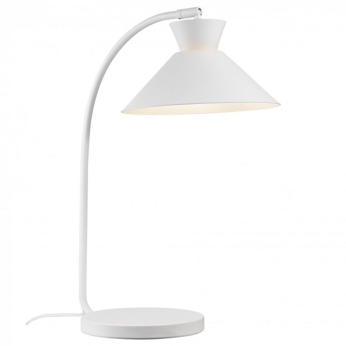 Stolní lampa Nordlux Dial - Provedení: bílá