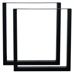 Sada kovových nohou "U" k jídelnímu stolu