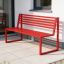 Zahradná lavica Titus Red