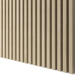 Lamela široká, 3x4x275 cm, bělený dub