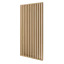 Lamelová dělící stěna, kompletní sada, výška a šířka dle výběru, dub Natura