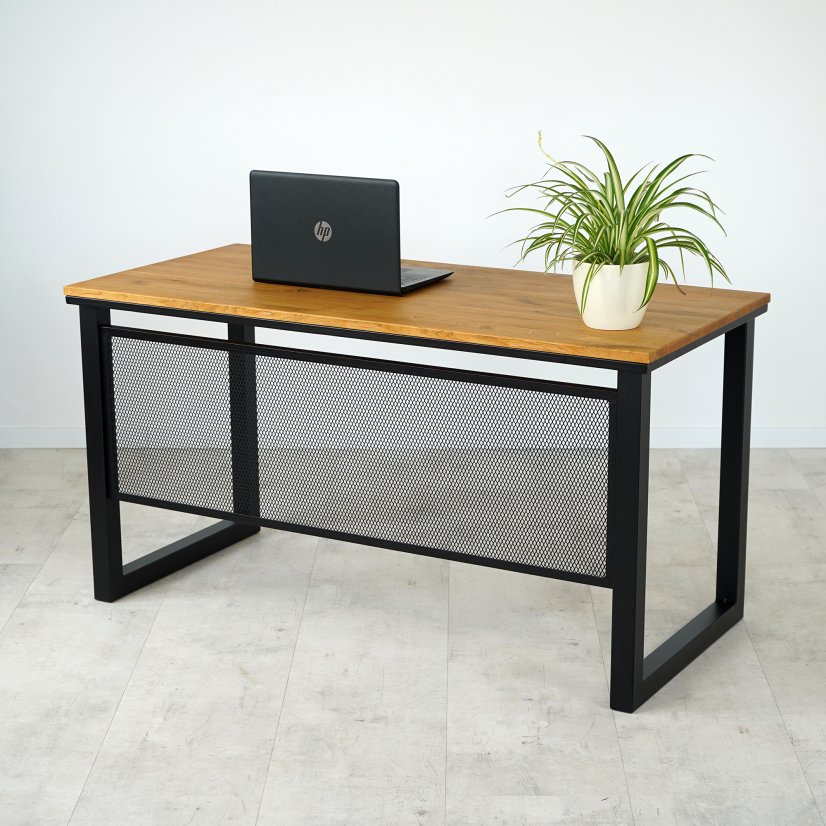 Pracovní stůl Space s masivní dubovou deskou