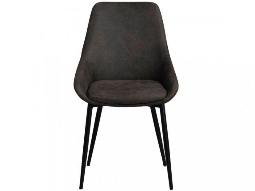 Šedá látková jídelní židle ROWICO SIERRA