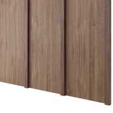 Designový obkladový panel Japandi, dýha Americký ořech, 30x275 cm