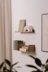 Nástenná kovová polica Vienna malá