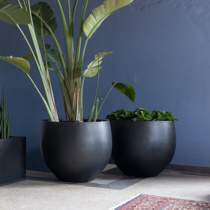 Květináč Orb černý