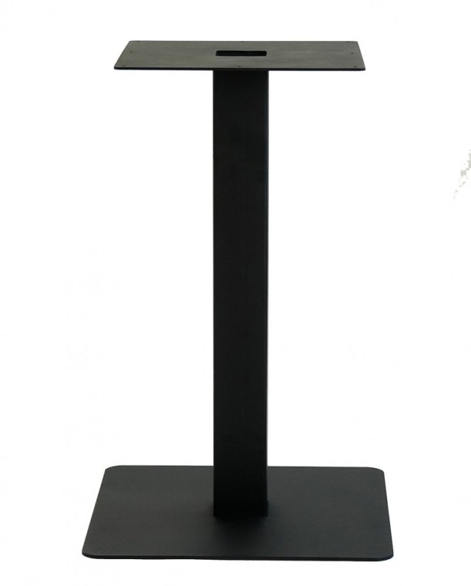 Kovová stolová podnož Bistro čtvercová