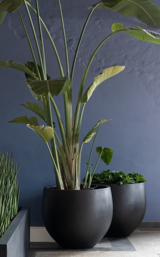 Květináč Orb černý