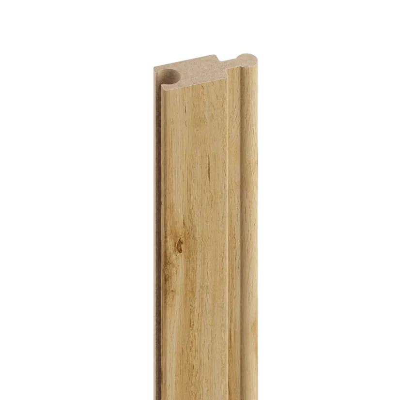 Obkladový panel PUZZLE pro zakřivené stěny, 4,6 x 275 cm, Dub Wotan