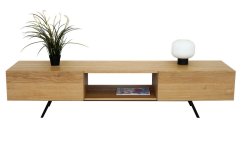 TV stolek Harmony z dubového masivu