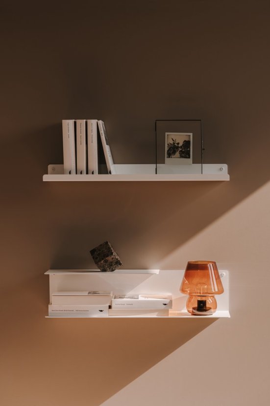 Nástenná kovová polica Vienna malá