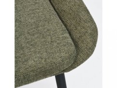Zelená látková jídelní židle ROWICO SIERRA