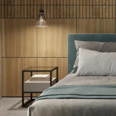 Designový obkladový panel s dubovou dýhou, Mojave, 60x60 cm