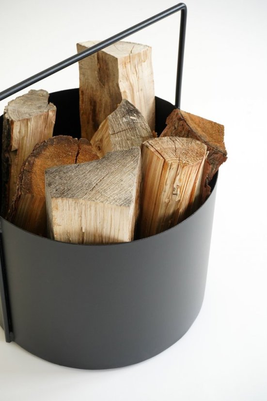 Kovový kôš na prenos dreva Spark