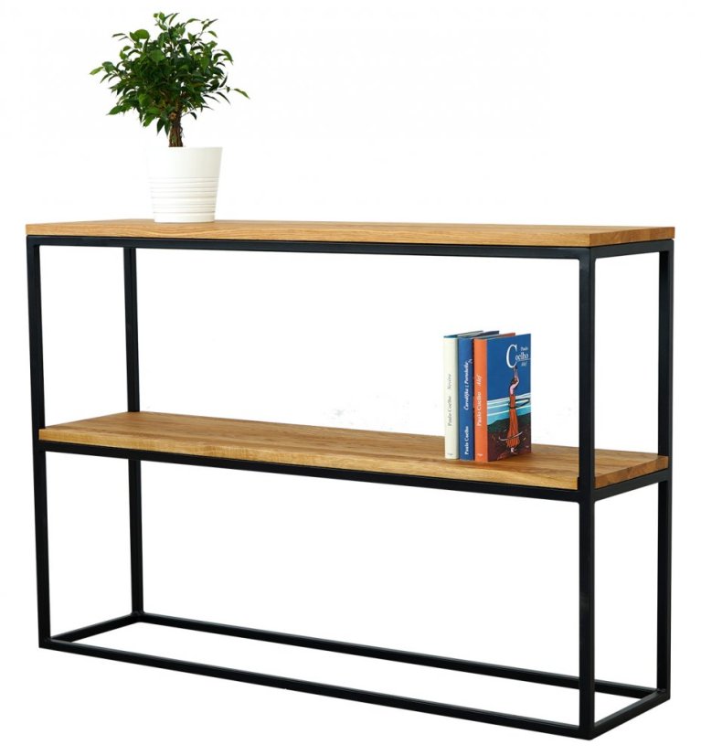 Kovová konštrukcia regálu Dorme