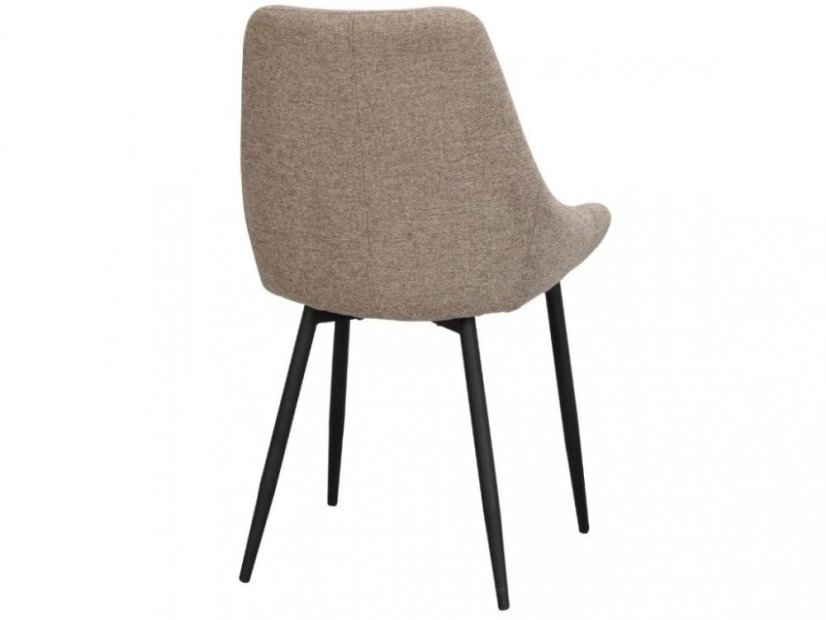 Béžová látková jídelní židle ROWICO SIERRA