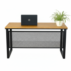 Pracovný stôl Space s masívnou dubovou doskou