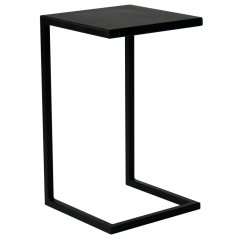 Odkládací stolek Dimo s kovovou deskou